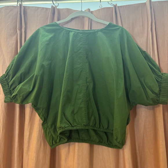 Apiece Apart Green Top - Picture 1 of 7